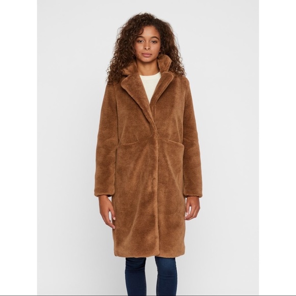 Vero Moda Teddy Coat - Picture 2 of 5